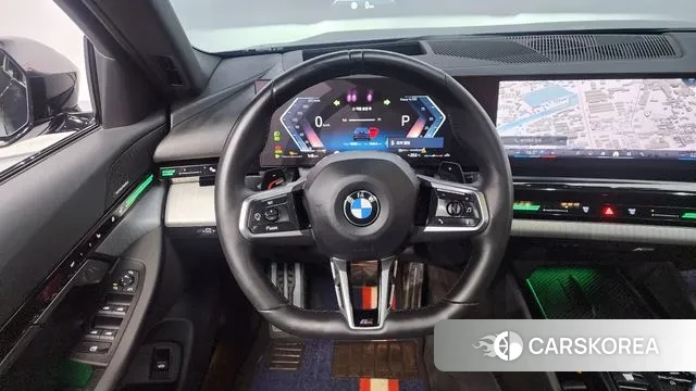 BMW 5 Series (G60) 2023 Синий из Кореи, фото 4