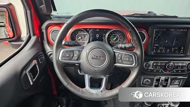 Jeep Wrangler (JL) 2023 Красный из Кореи, фото 4