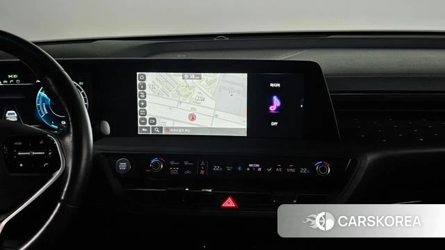 Kia K8 Hybrid 2023 Черный из Кореи, фото 4