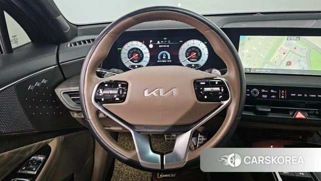 Kia K8 Hybrid 2024 Серый из Кореи, фото 4