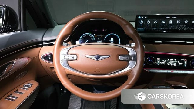 Genesis GV70 2022 Черный из Кореи, фото 4