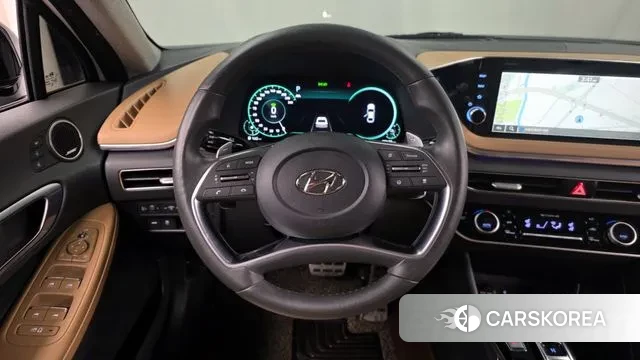 Hyundai Sonata Hybrid (DN8) 2019 Белый из Кореи, фото 4
