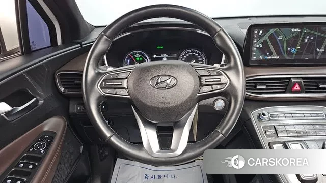 Hyundai The New Santa Fe 2021 Белый из Кореи, фото 4