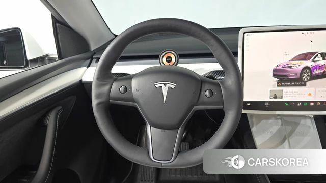 Tesla Model Y 2023 Белый из Кореи, фото 4
