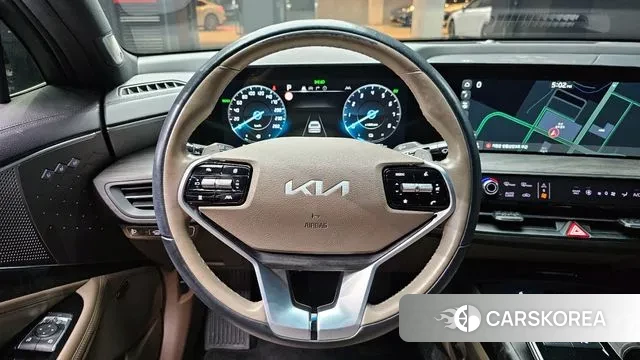 Kia K8 Hybrid 2021 Серый из Кореи, фото 4