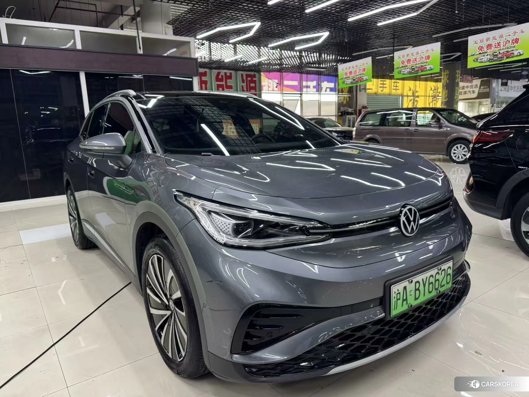 Volkswagen ID.4 X 2023 Темно-серый из Китая, фото 4