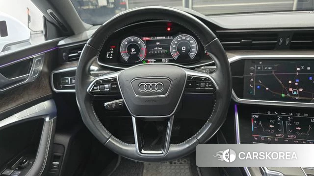 Audi A7 (4K) 2021 Белый из Кореи, фото 4
