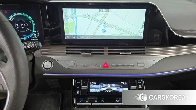 Hyundai The New Grandeur IG Hybrid 2022 Черный из Кореи, фото 4