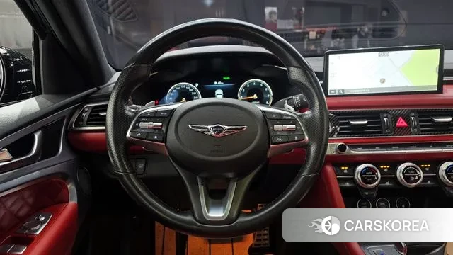 Genesis The New G70 2022 Черный из Кореи, фото 4