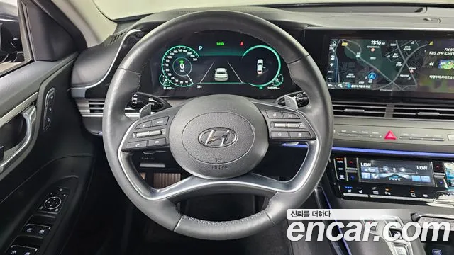Hyundai The New Grandeur IG Hybrid 2020 Черный из Кореи, фото 4