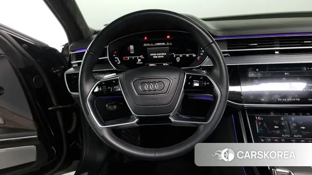 Audi A8 (D5) 2021 Черный из Кореи, фото 4