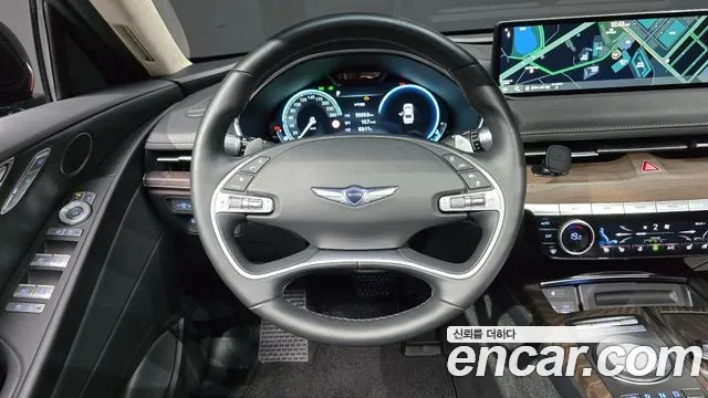 Genesis G80 (RG3) 2022 Черный из Кореи, фото 4