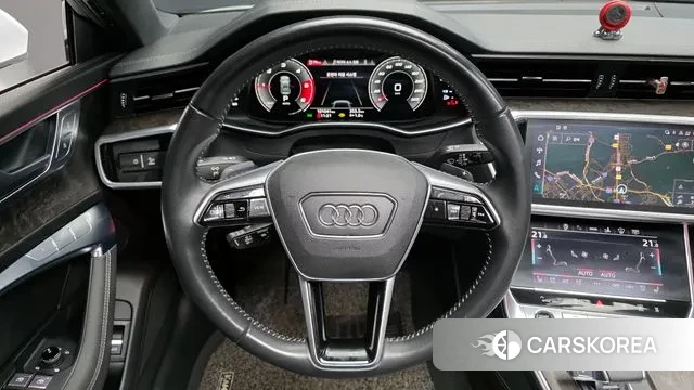 Audi A7 (4K) 2021 Белый из Кореи, фото 4