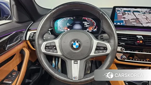 BMW 5 Series (G30) 2020 Синий из Кореи, фото 4