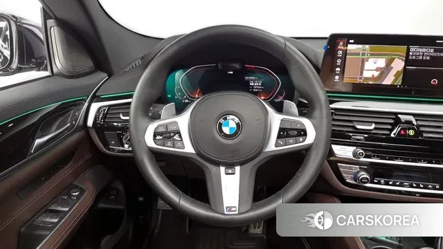 BMW 6 Series GT (G32) 2022 Черный из Кореи, фото 4