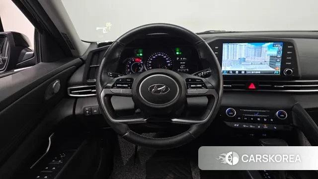 Hyundai Avante (CN7) 2021 Черный из Кореи, фото 4