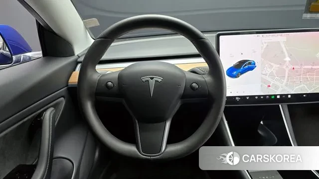 Tesla Model 3 2020 Синий из Кореи, фото 4
