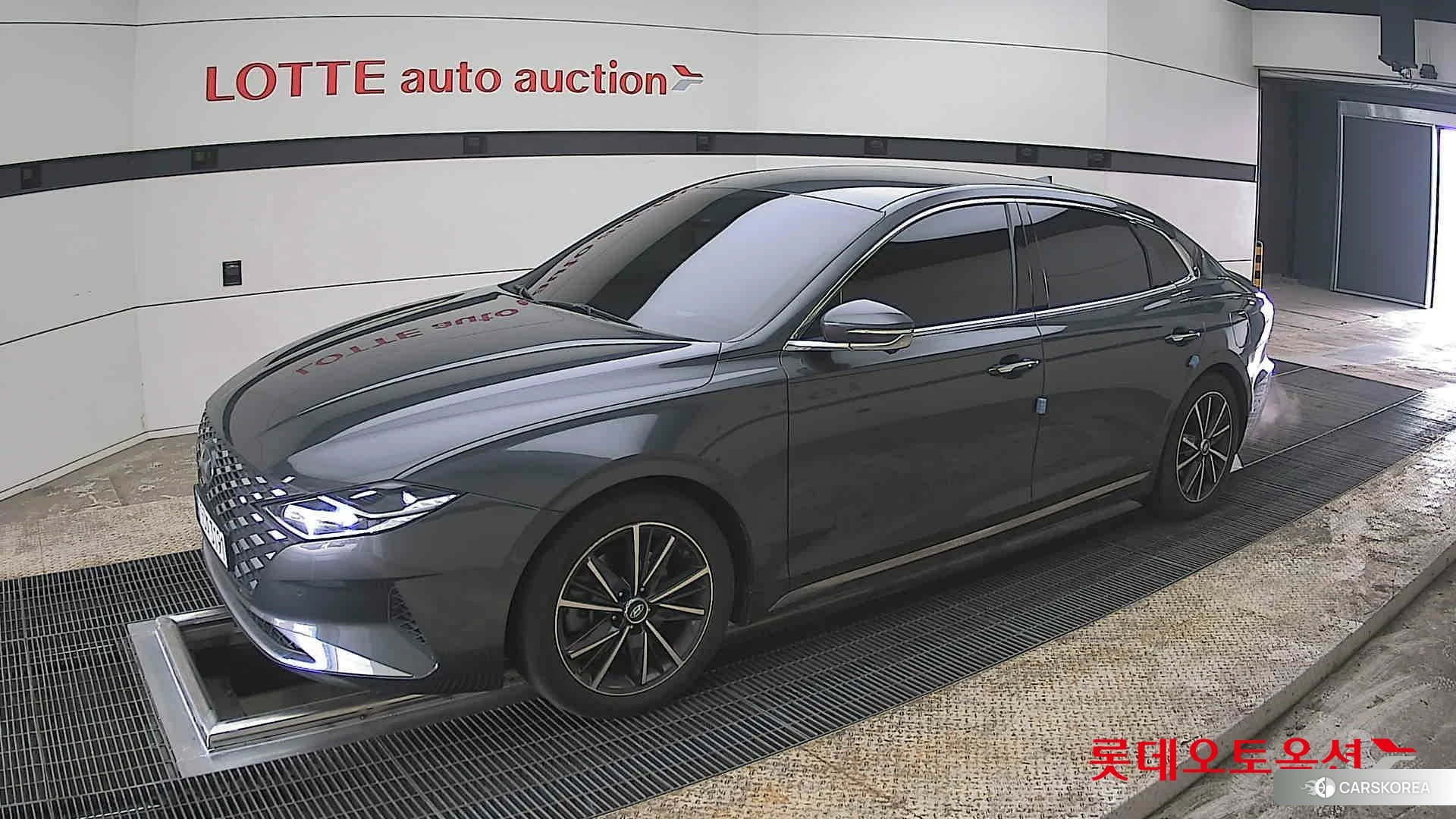 Hyundai Grandeur 2022 Nocturne Grey Metallic из Кореи, фото 4