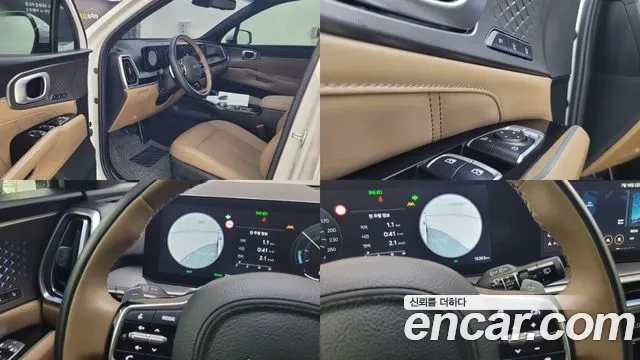 Kia The New Sorento 4th Generation 2023 Белый из Кореи, фото 4