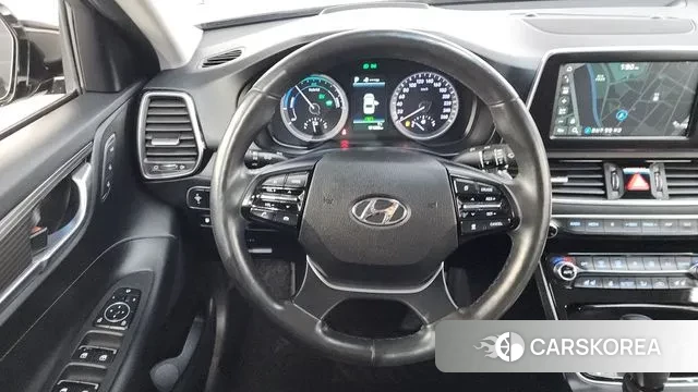 Hyundai Grandeur IG Hybrid 2018 Черный из Кореи, фото 4