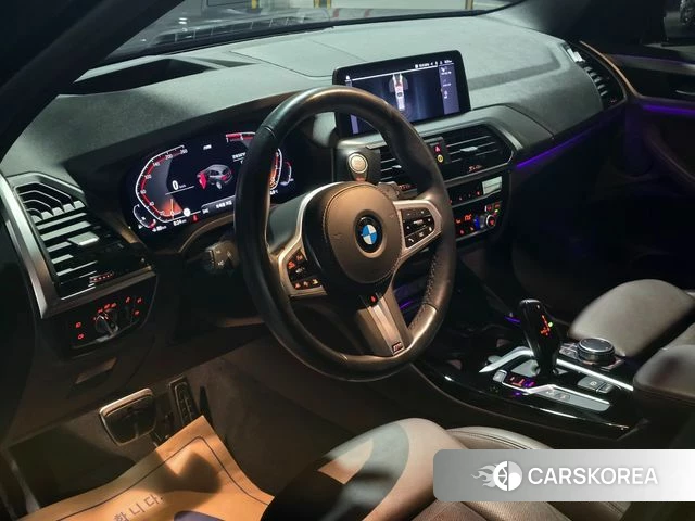 BMW X3 (G01) 2021 Черный из Кореи, фото 4