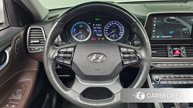 Hyundai Grandeur IG Hybrid 2018 Белый из Кореи, фото 4