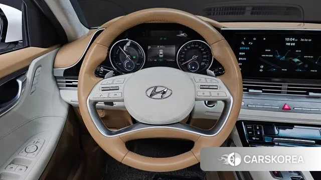 Hyundai The New Grandeur IG Hybrid 2020 Белый из Кореи, фото 4