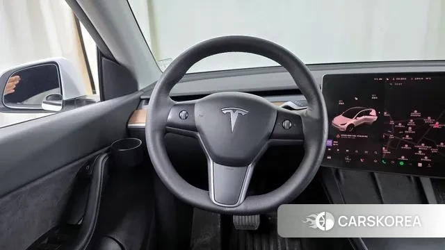 Tesla Model Y 2022 Белый из Кореи, фото 4