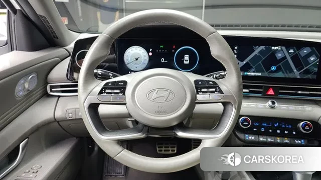 Hyundai The New Avante (CN7) 2023 Белый из Кореи, фото 4