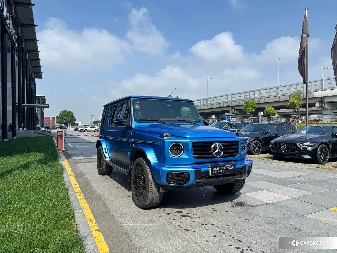 Mercedes-Benz G-class new energy 2024 Синий из Китая, фото 4