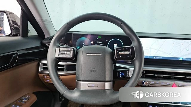 Hyundai Grandeur Hybrid (GN7) 2024 Черный из Кореи, фото 4