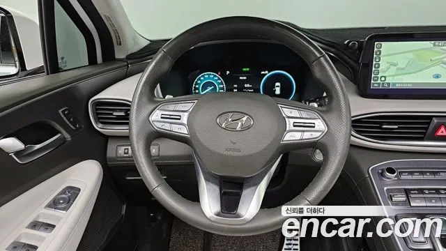Hyundai The New Santa Fe 2021 Белый из Кореи, фото 4