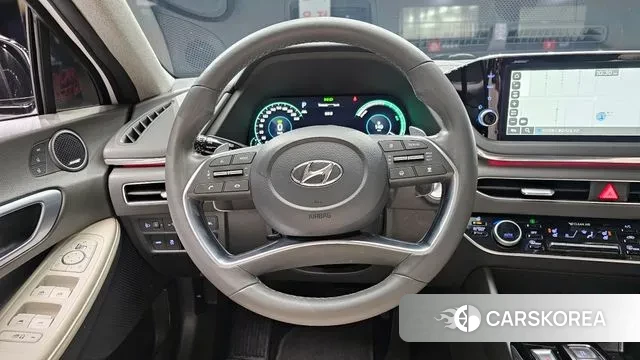 Hyundai Sonata Hybrid (DN8) 2021 Белый из Кореи, фото 4