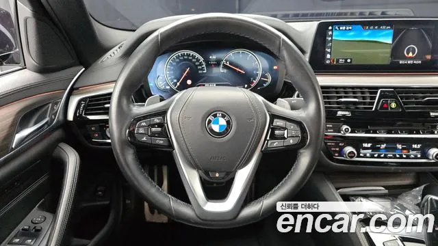 BMW 5 Series (G30) 2018 Черный из Кореи, фото 4