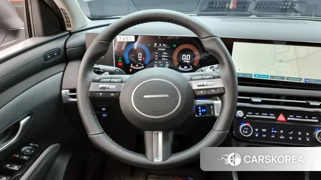 Hyundai The New Tucson Hybrid (NX4) 2024 Белый из Кореи, фото 4