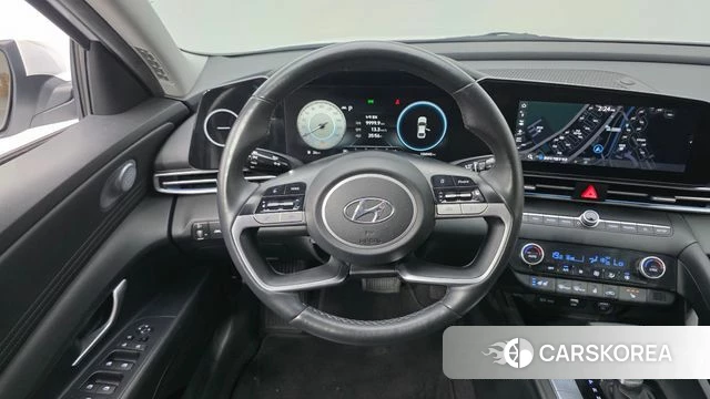 Hyundai Avante (CN7) 2021 Белый из Кореи, фото 4