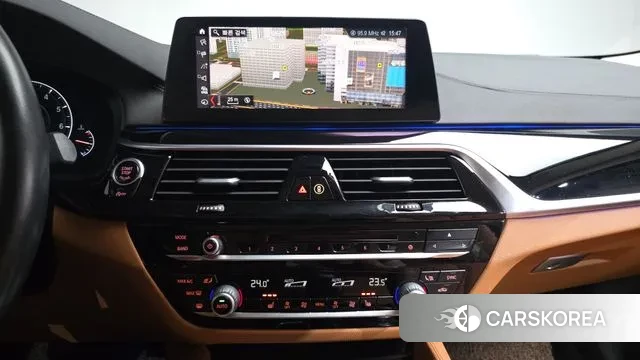 BMW 5 Series (G30) 2019 Черный из Кореи, фото 4