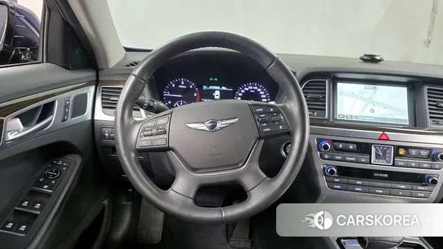 Genesis G80 2018 Синий из Кореи, фото 4