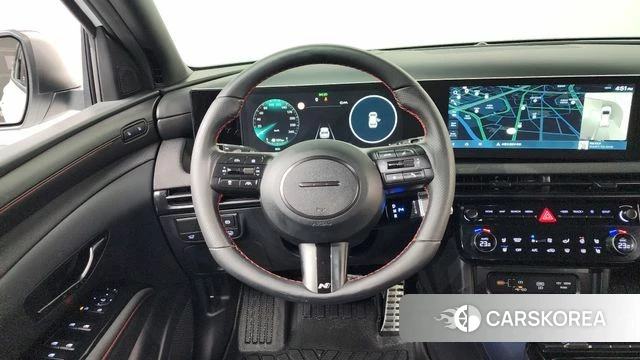 Hyundai The New Tucson Hybrid (NX4) 2024 Белый из Кореи, фото 4