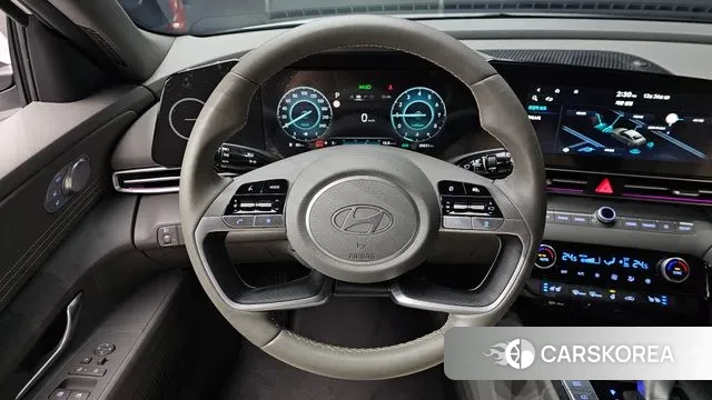 Hyundai The New Avante (CN7) 2023 Белый из Кореи, фото 4