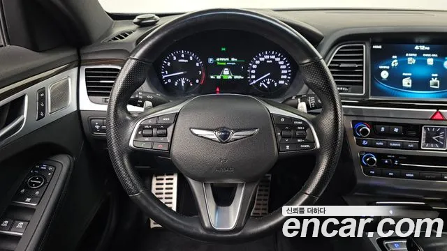 Genesis G80 2018 Синий из Кореи, фото 4