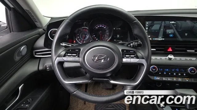 Hyundai Avante (CN7) 2021 Белый из Кореи, фото 4