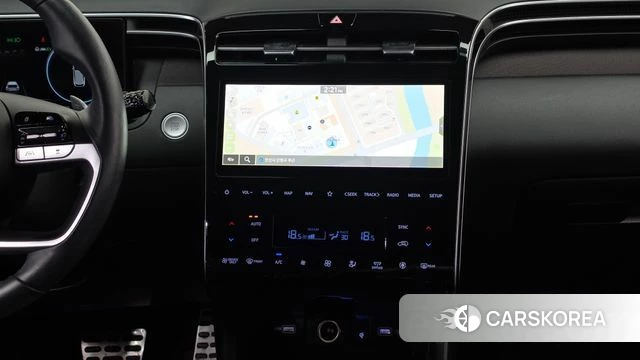 Hyundai Tucson Hybrid (NX4) 2022 Белый из Кореи, фото 4