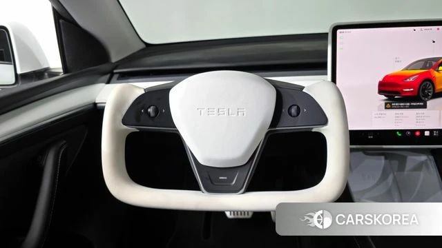 Tesla Model Y 2025 Белый из Кореи, фото 4