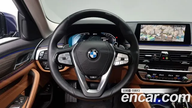 BMW 5 Series (G30) 2020 Синий из Кореи, фото 4