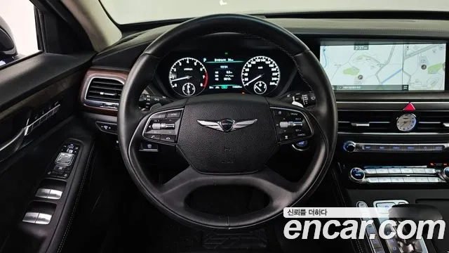 Genesis G90 2021 Синий из Кореи, фото 4