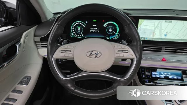 Hyundai The New Grandeur IG Hybrid 2021 Черный из Кореи, фото 4