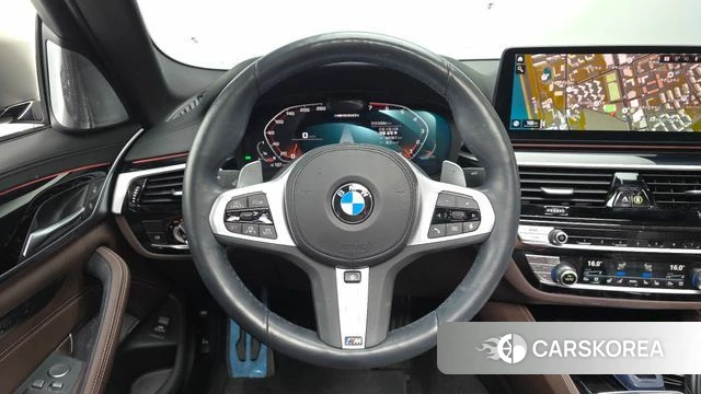 BMW 5 Series (G30) 2022 Черный из Кореи, фото 4