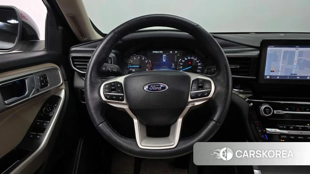 Ford Explorer 6th Generation 2023 Белый из Кореи, фото 4