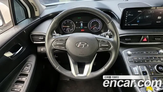 Hyundai The New Santa Fe 2021 Белый из Кореи, фото 4
